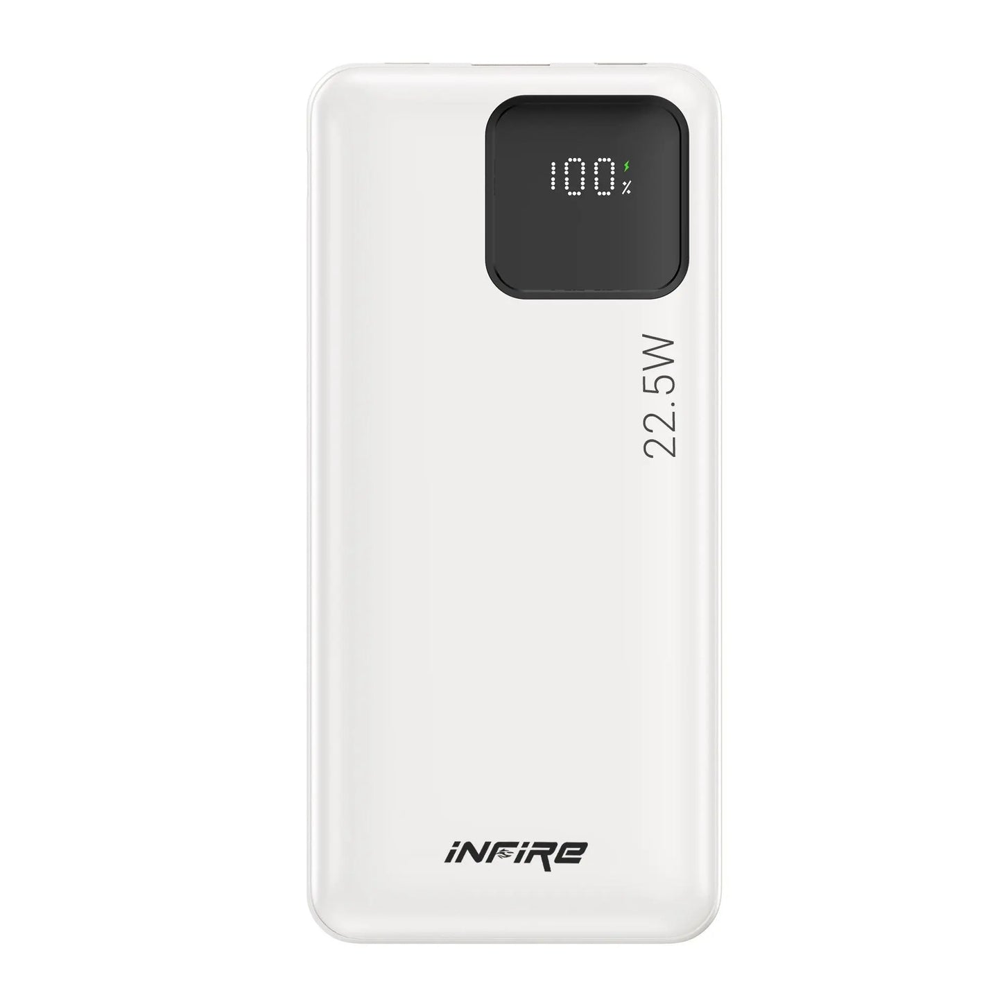 IGNITE QC PD Power Bank 22.5W Fast Charging | 1 USB Output , 1 Micro USB Input, Type C (Input & Output)| LED Display, Lightweight | Lithium Polymer Power Bank - iNFiRe