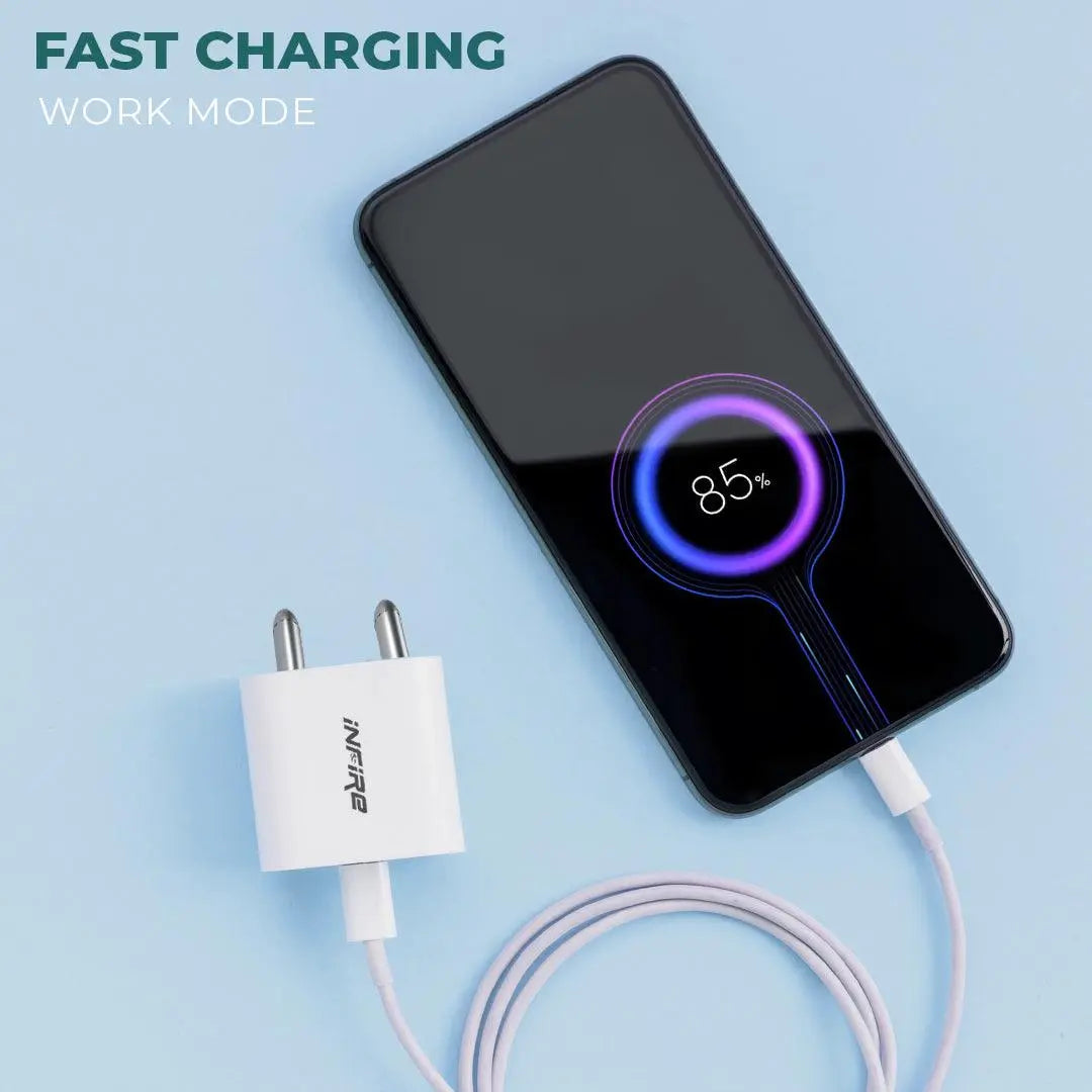 Swift PD 20W Type C Travel Adapter with Fast Charging - iNFiRe