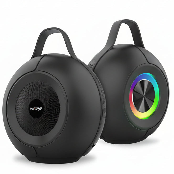 iNFiRe Dyanmite 12W Portable RGB Party Speaker Upto 8 Hrs Playtime With TWS Function - iNFiRe