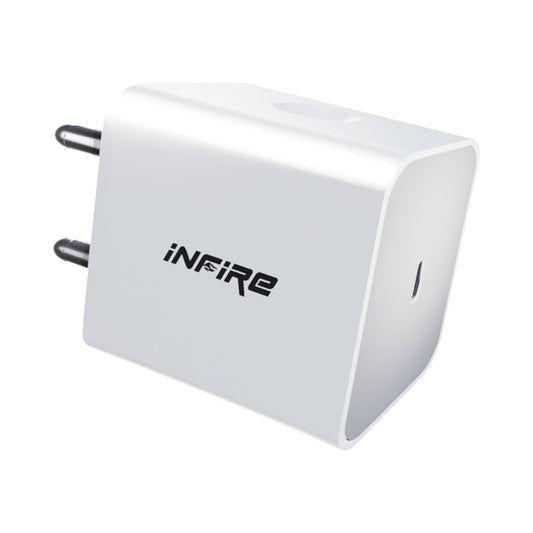 iNFiRe Swift PD 20W Type C Travel Adapter with Fast Charging