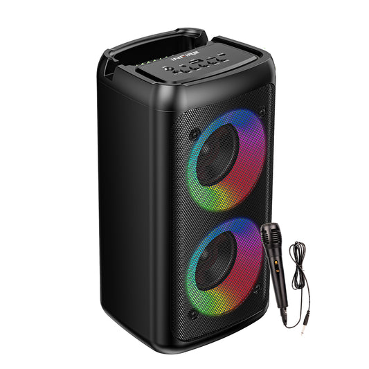 Tunebox | 30W Bluetooth Speaker | RGB Lights | TWS | Mic | BT 5.3 | AUX/USB/TF