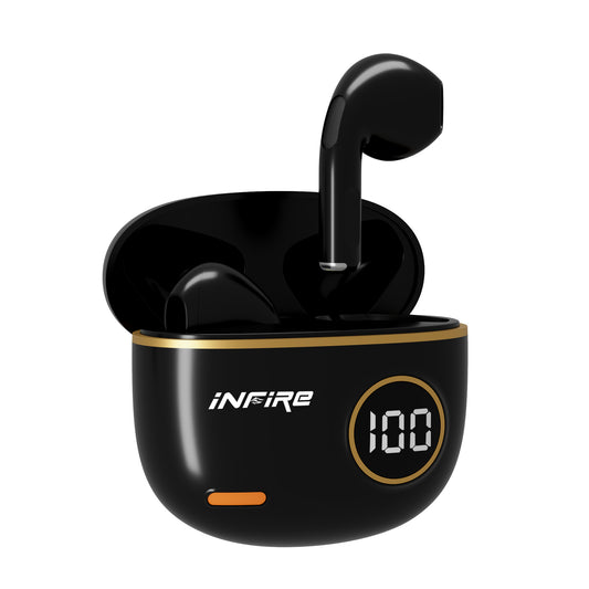iNFiRe FireBud 61 True Wireless EarBuds upto 30 Hours PlayTime ,Led Display ,5.3 BT Version , IPX 4 , 13mm Driver
