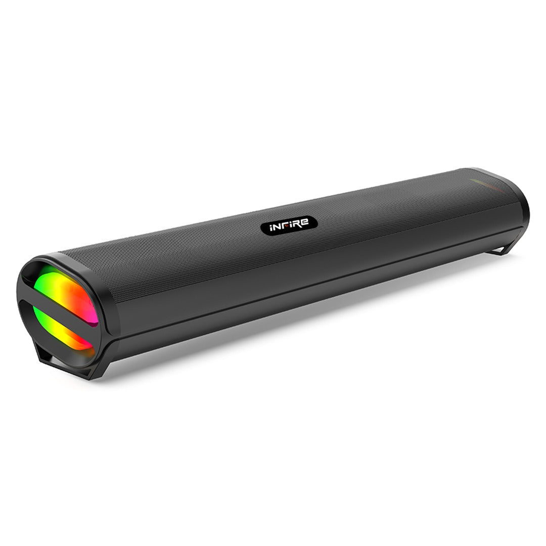 iNFiRe FireBar 50  50 W Bluetooth Soundbar| RGB Lights | BT 5.4 | Deep Bass | AUX/USB/TF/FM
