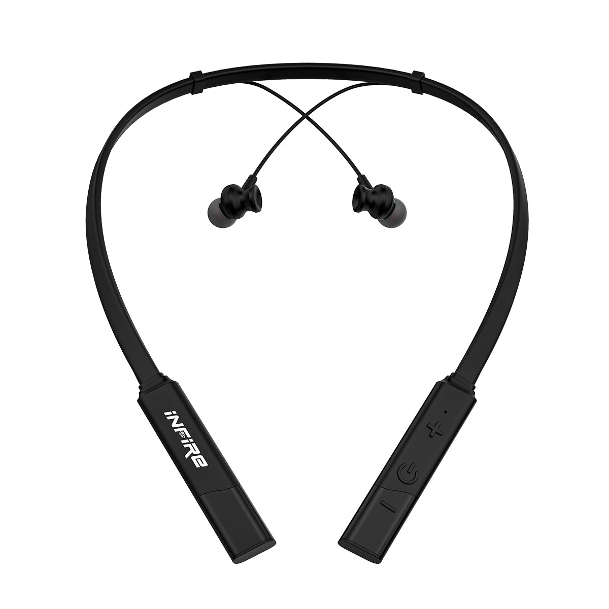 iNFiRe FireBand upto 20 Hours PlayTime , IPX4 with High Bass Magnetic Drivers NeckBand