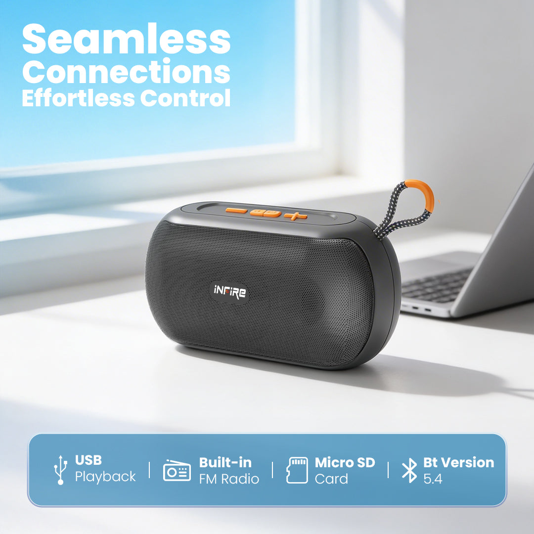 Groove 8W Bluetooth Speaker with 14 Hours Playtime