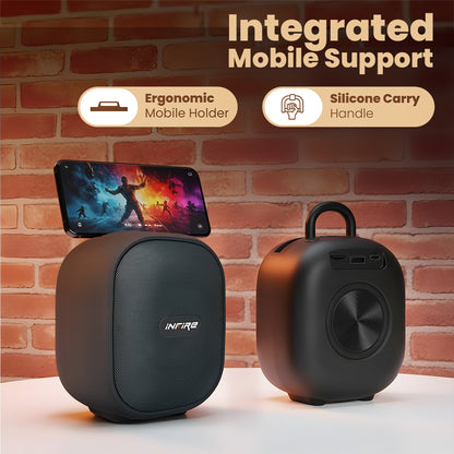 Fusion 12W Portable Bluetooth Speaker with 8 Hours Playtime